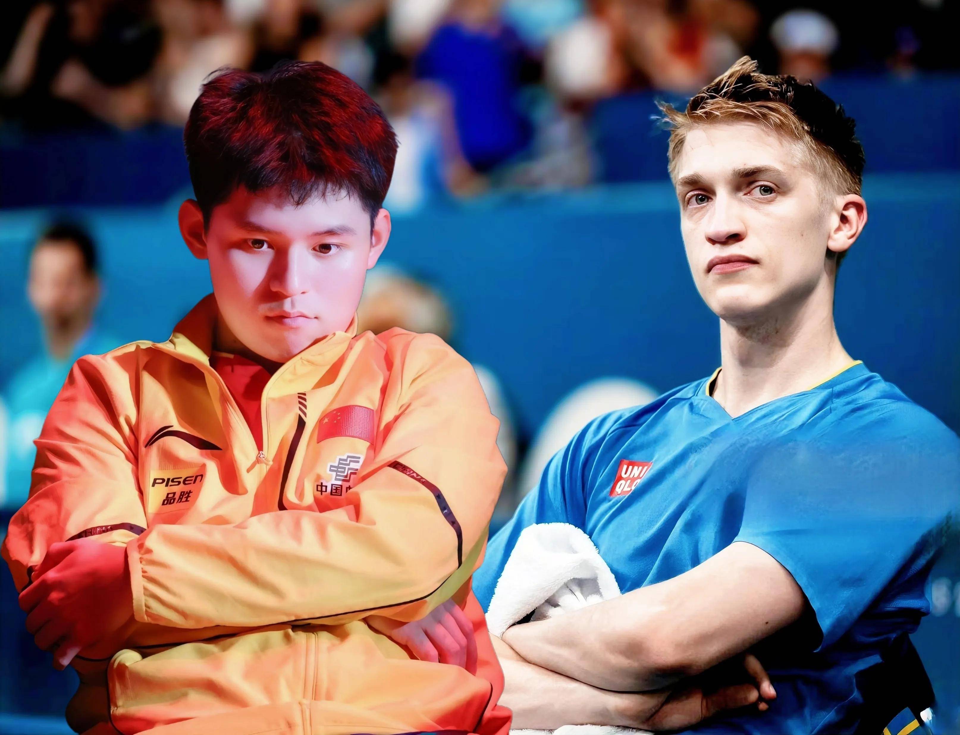 关于德国乒乓球队爆冷瑞典乒乓球队，许昕送出助攻的信息